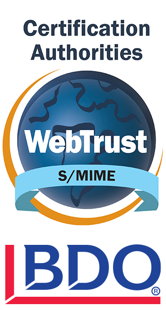WebTrust for CA - S/MIME Baseline Requirements